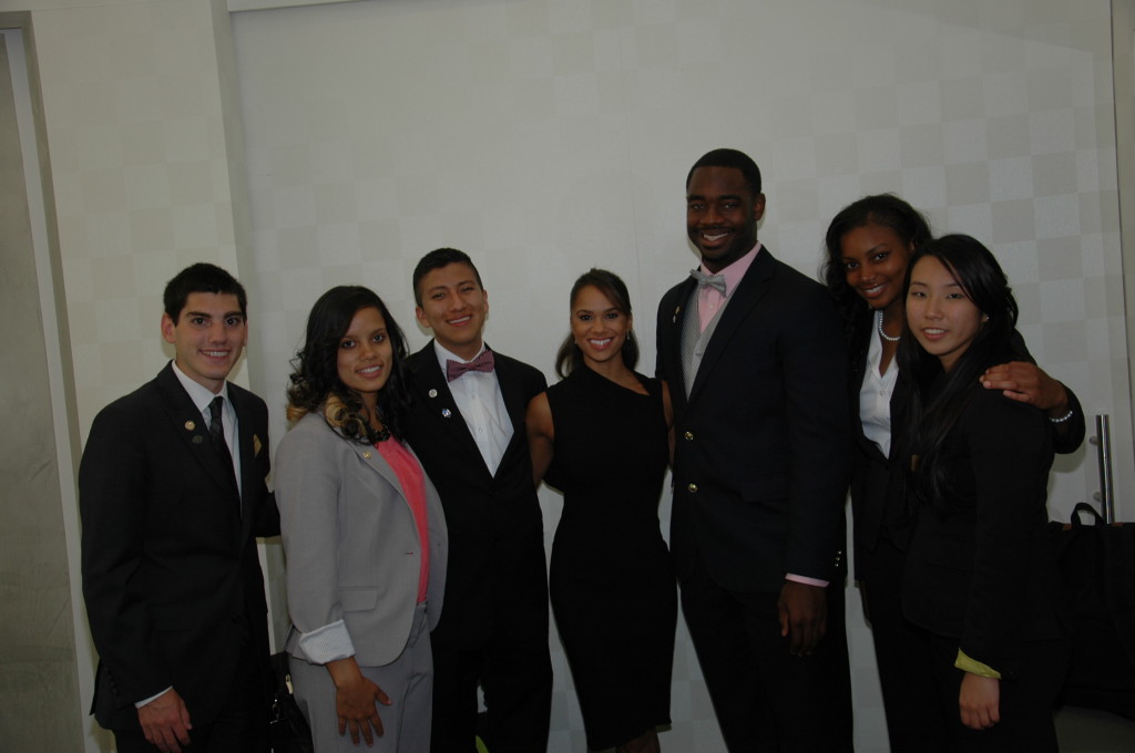 YOY National Finalists, pictured with YOY National Ambassador, Misty Copeland (center), (Buzzology)